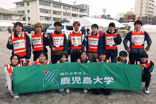 鹿児島市主催「桜島火山爆発総合防災訓練」に学生16名が参加（共通教育）