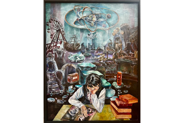 【教育学部】第43回吉井淳二記念大賞展で「ナンチク賞」を受賞