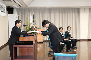 【連大】令和8年度大学院連合農学研究科学位記授与式を挙行