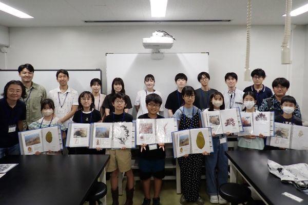 【連合農学研】ひらめきときめきサイエンスKAKENHIに採択された海藻押し葉講座を開催