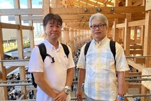 井戸学長が大阪・関西万博未来社会ショーケース事業（DAC-U装置稼働実証）を視察しました