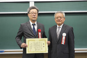 【理工研】加古 真一郎教授が日本海洋学会宇野木環境科学賞を受賞